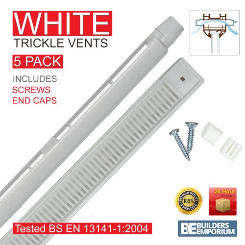 White airaway trickle slot - white,