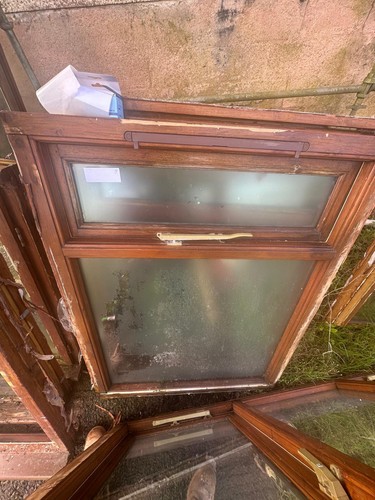 Wooden windows job lot - lot, timber