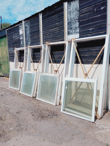 Wooden double glazed sash - glazed,