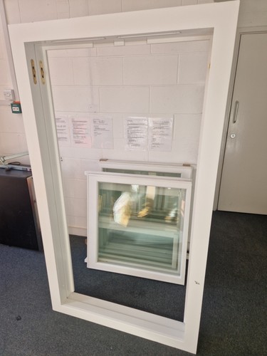 Double glazed timber sash