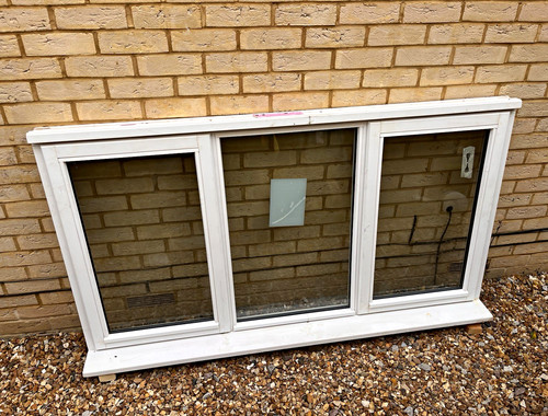 Double glazed softwood window